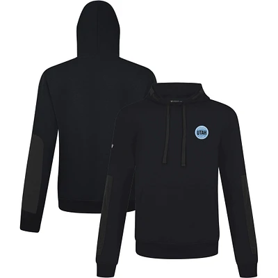 Men's Levelwear Black Utah Hockey Club Bombay Pullover Hoodie