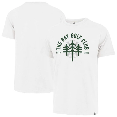 Men's '47 White TGL The Bay Golf Club Franklin T-Shirt