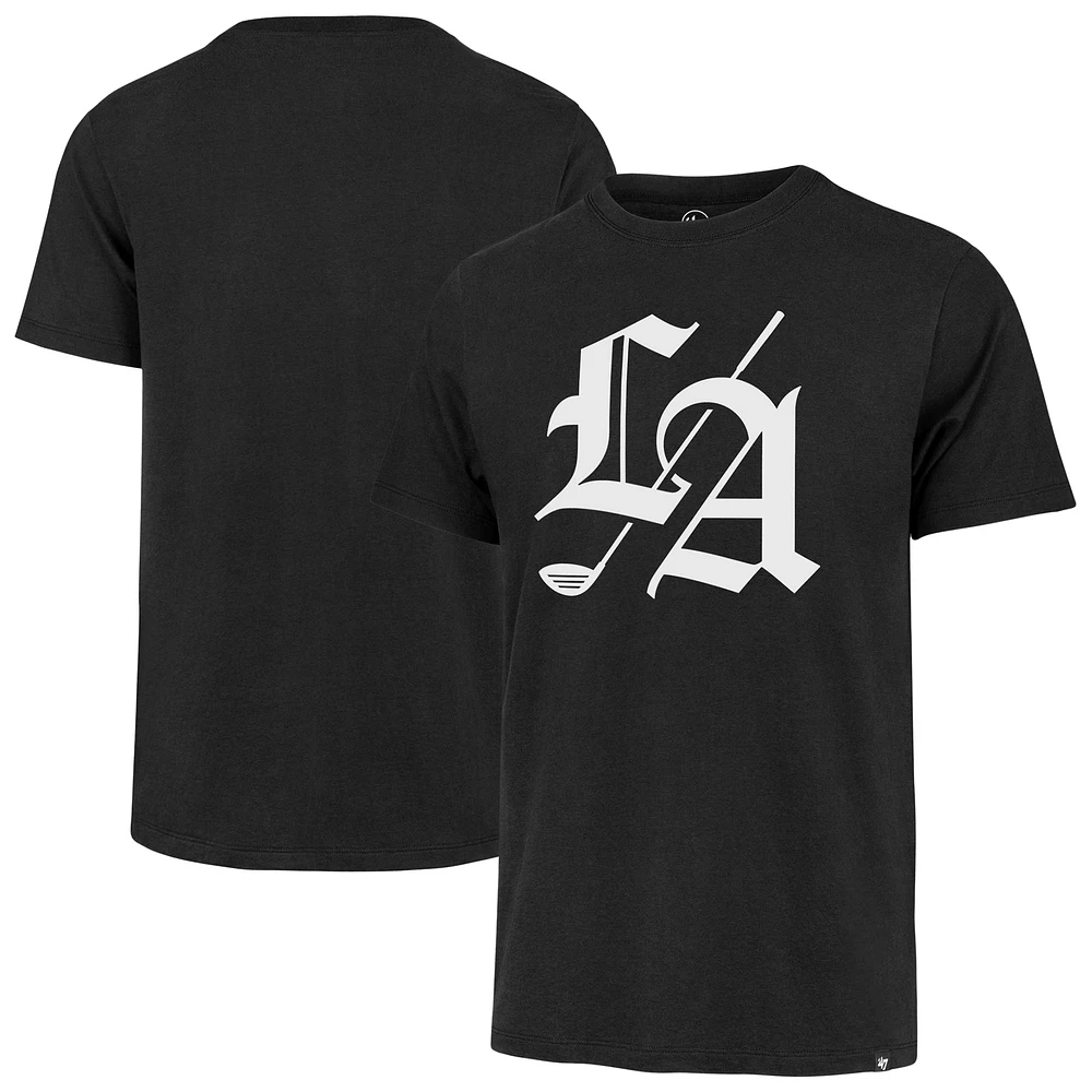 Men's '47 Black TGL Los Angeles Golf Club Franklin T-Shirt