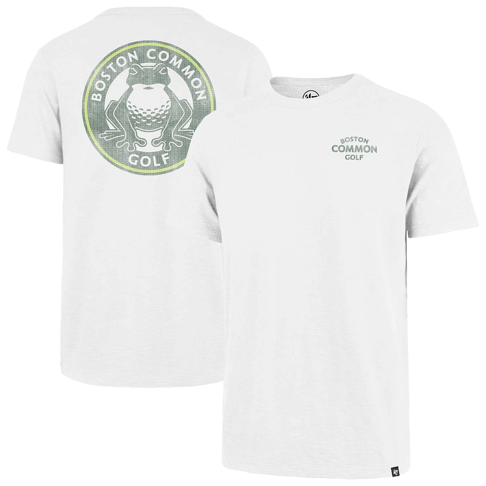 Men's '47 White TGL Boston Common Golf Backer Scrum T-Shirt