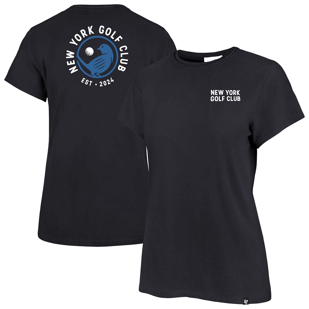 Women's '47 Navy TGL New York Golf Club Backer Frankie T-Shirt