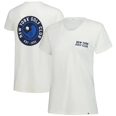 Women's '47 White TGL New York Golf Club Backer Frankie T-Shirt