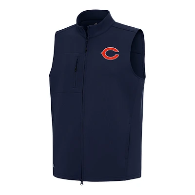 Men's Antigua Navy Chicago Bears Demand Full-Zip Vest