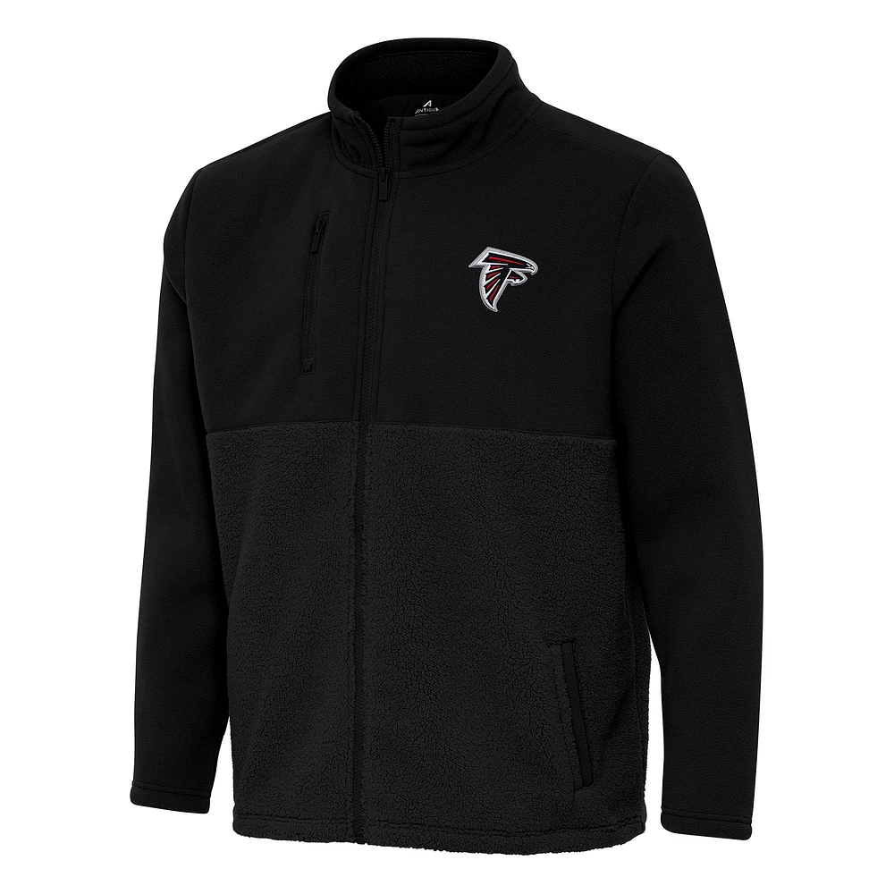 Men's Antigua Atlanta Falcons Daily Fused Full-Zip Jacket