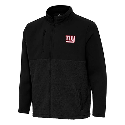 Men's Antigua New York Giants Daily Fused Full-Zip Jacket