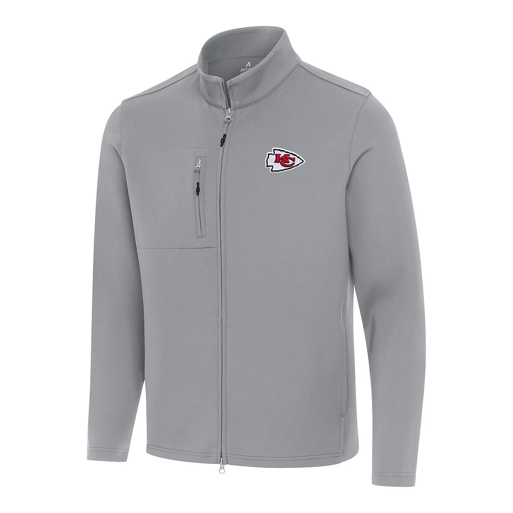 Men's Antigua Kansas City Chiefs Objection Full-Zip Jacket