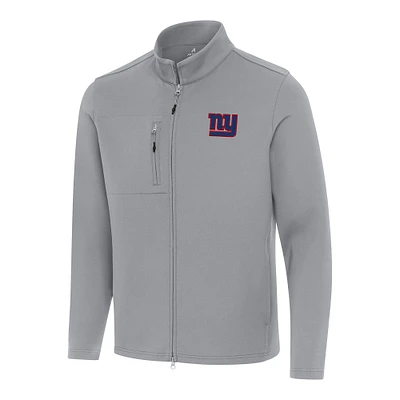 Men's Antigua New York Giants Objection Full-Zip Jacket
