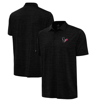 Men's Antigua Heather Houston Texans Layout Polo