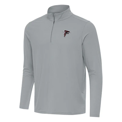 Men's Antigua Atlanta Falcons Intent Quarter-Zip Pullover Top