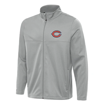 Men's Antigua Chicago Bears Links 2 Full-Zip Golf Jacket
