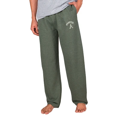 Men's Concepts Sport Green Atlanta Braves Mainstream Terry Pants