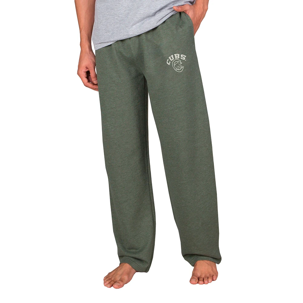 Men's Concepts Sport Green Chicago Cubs Mainstream Terry Pants