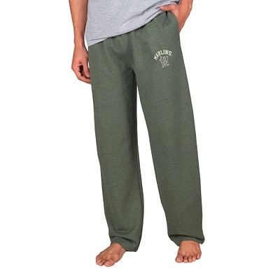 Men's Concepts Sport Green Miami Marlins Mainstream Terry Pants