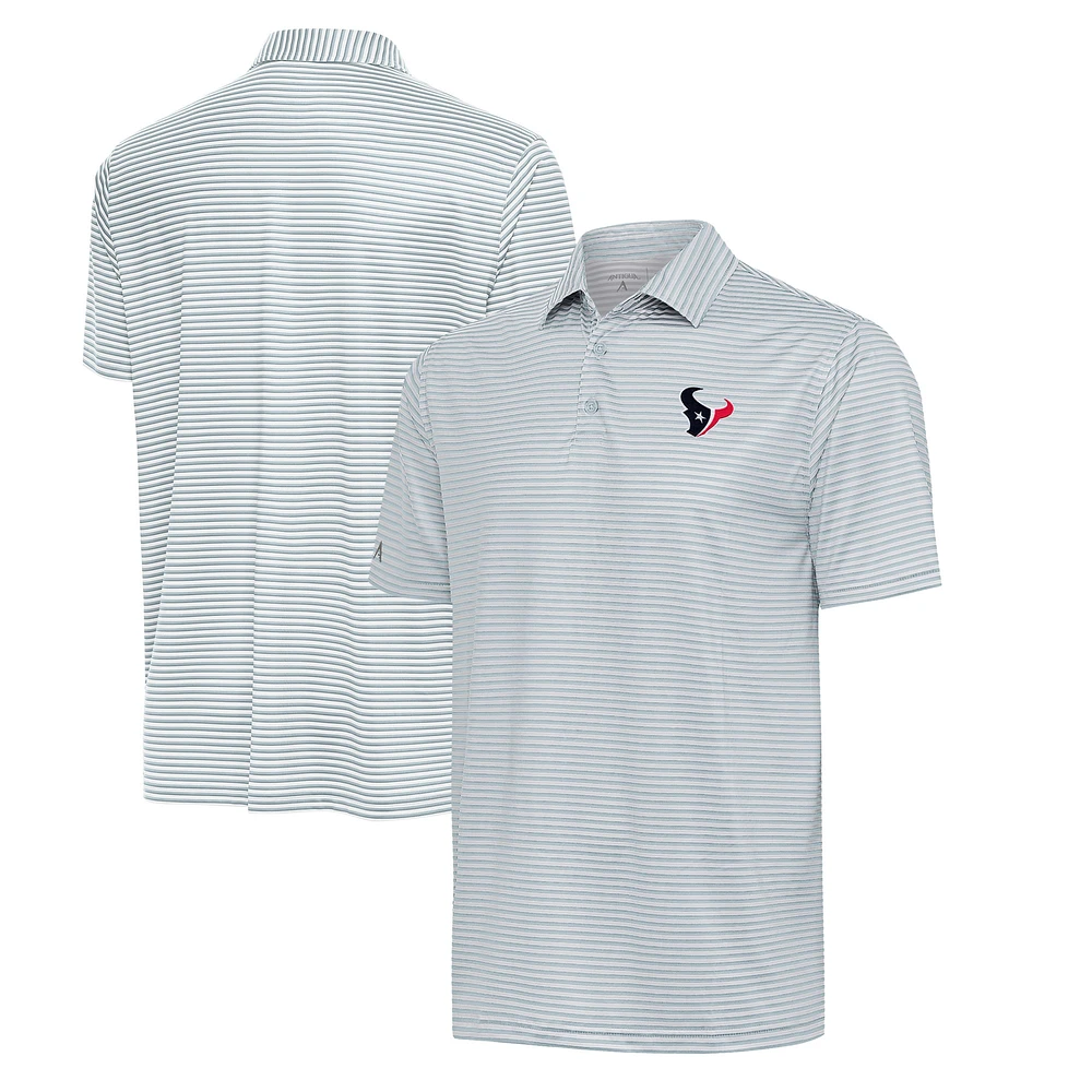 Men's Antigua /White Houston Texans Skills Polo