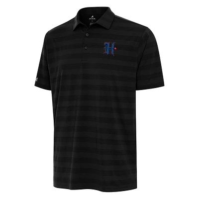 Men's Antigua Houston Texans H-Town Tunnel Polo