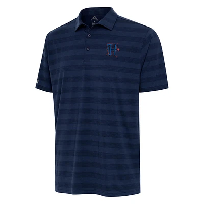 Men's Antigua Navy Houston Texans H-Town Tunnel Polo