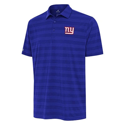Men's Antigua Royal New York Giants Tunnel Polo