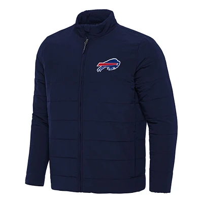 Men's Antigua Navy Buffalo Bills Swelter Full-Zip Jacket