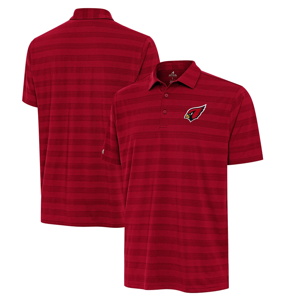 Men's Antigua Red Arizona Cardinals Big & Tall Tunnel Polo