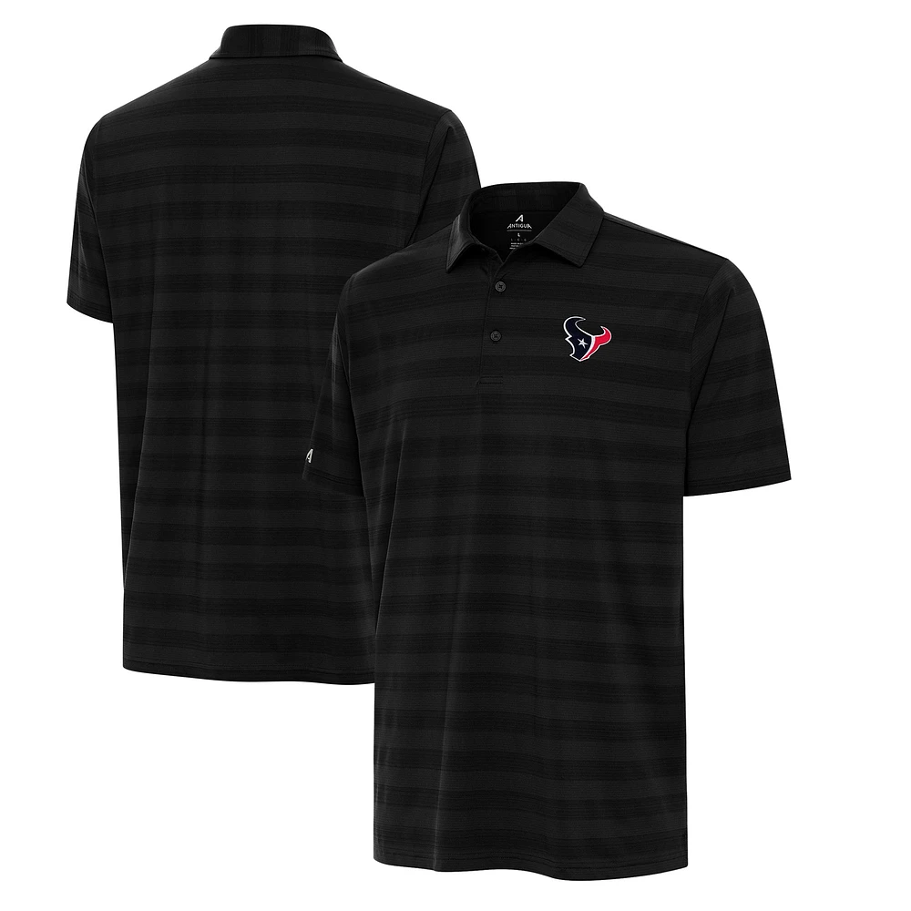Men's Antigua Houston Texans Big & Tall Tunnel Polo