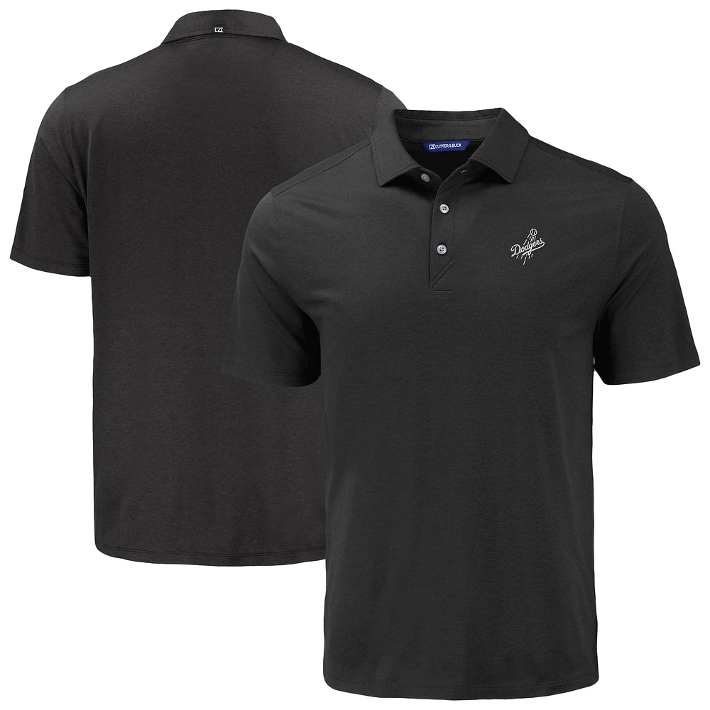 Men's Cutter & Buck Los Angeles Dodgers Coastline Epic Comfort Eco Recycled Polo