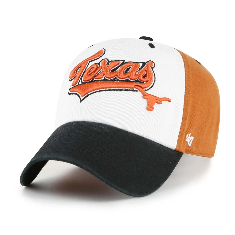 Youth '47 Burnt Orange Texas Longhorns Scooter Clean Up Adjustable Hat