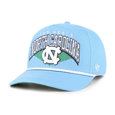 Men's '47 Carolina Blue North Carolina Tar Heels Pomona Rope Hitch Adjustable Hat