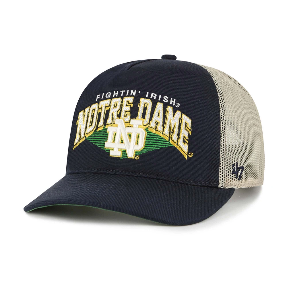 Men's '47 Navy Notre Dame Fighting Irish Pomona Mesh Hitch Adjustable Trucker Hat