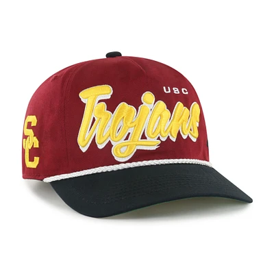 Men's '47 Cardinal USC Trojans Dropshadow Rope Hitch Adjustable Hat