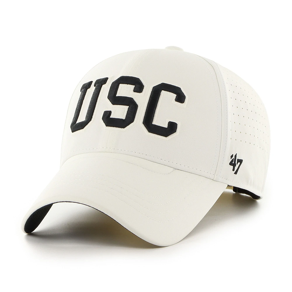 Men's '47 Cream USC Trojans Forward Vent MVP Adjustable Hat