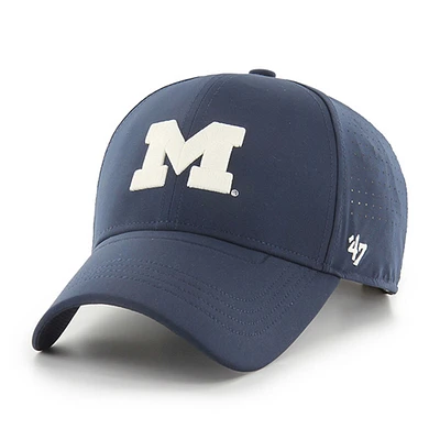 Men's '47 Navy Michigan Wolverines Forward Vent MVP Adjustable Hat