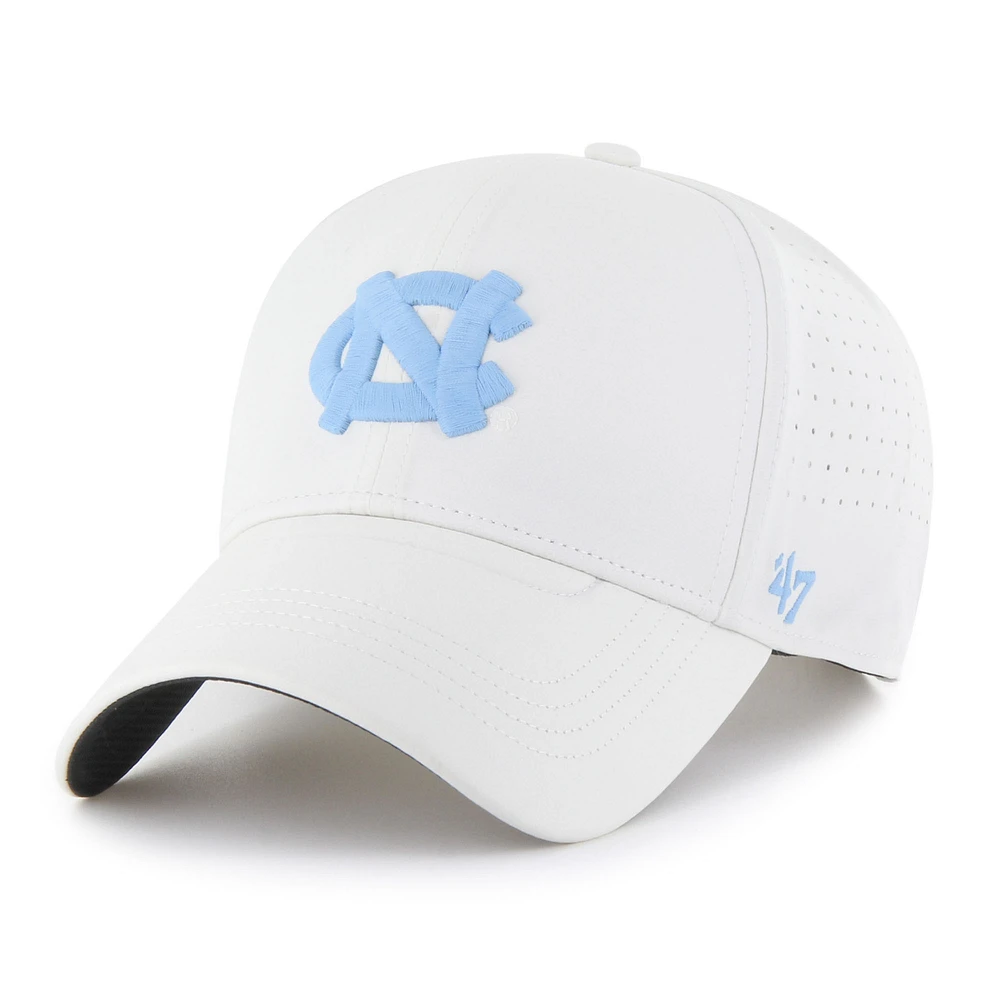 Men's '47 White North Carolina Tar Heels Forward Vent MVP Adjustable Hat