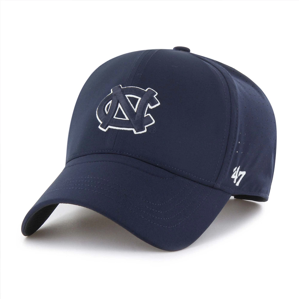 Men's '47 Navy North Carolina Tar Heels Forward Vent MVP Adjustable Hat