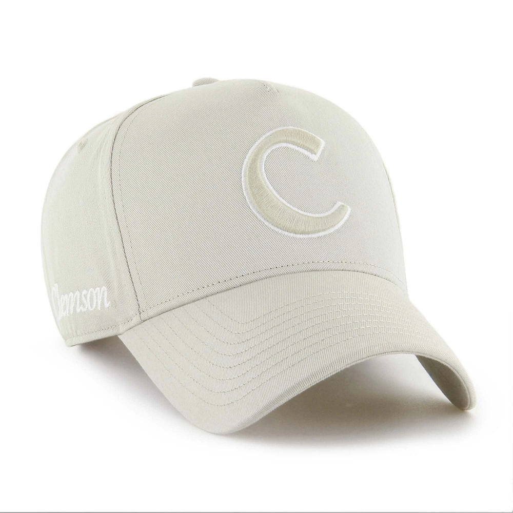 Men's '47 Cream Clemson Tigers Foundation Offside Adjustable Hat