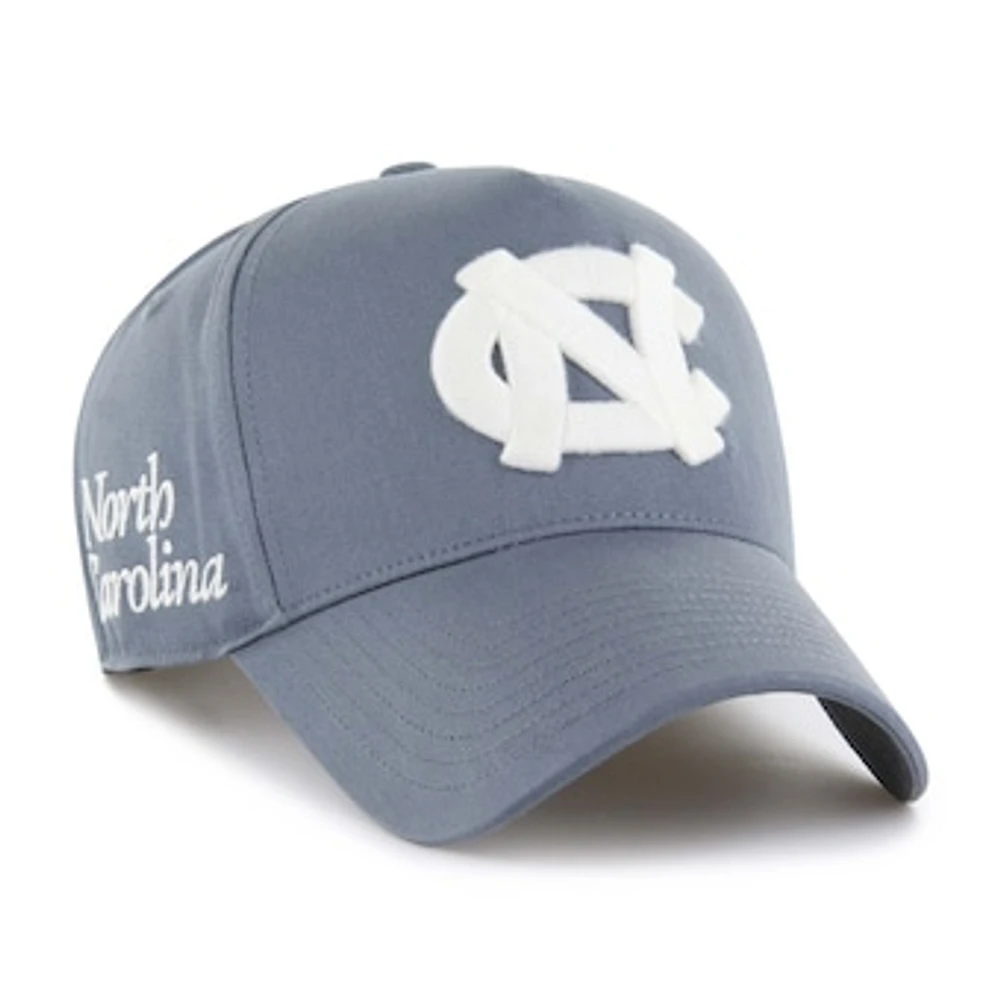 Men's '47 Gray North Carolina Tar Heels Foundation Offside Adjustable Hat