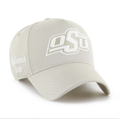 Men's '47 Cream Oklahoma State Cowboys Foundation Offside Adjustable Hat