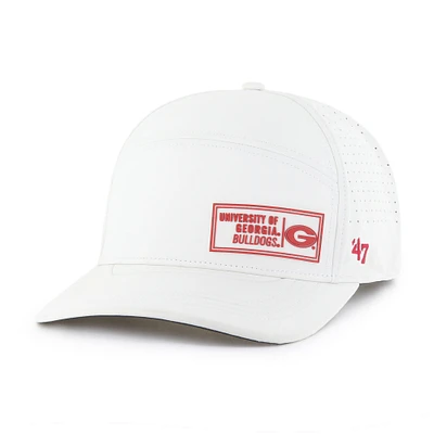 Men's '47 Cream Georgia Bulldogs Cypher Midfield Adjustable Hat