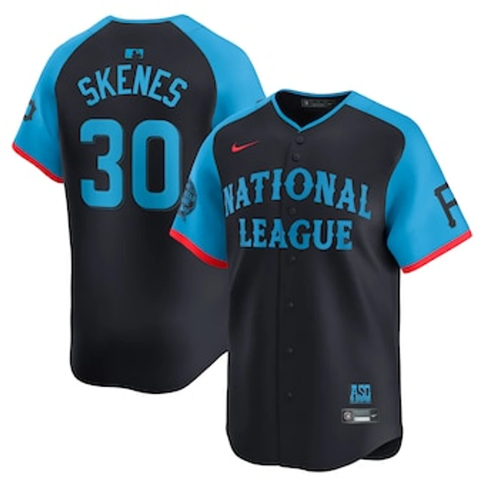 Men's Nike Paul Skenes Navy National League 2024 MLB All-Star Game Limited Player Jersey