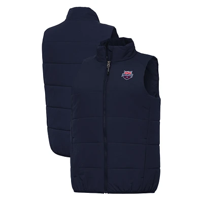 Women's Antigua Navy USA Swimming Experience Full-Zip Vest