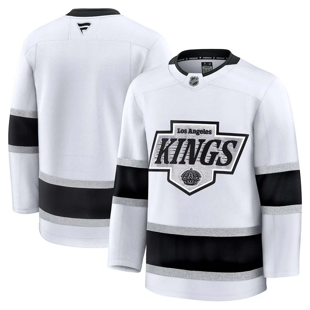 Men's Fanatics White Los Angeles Kings Away Premium Jersey