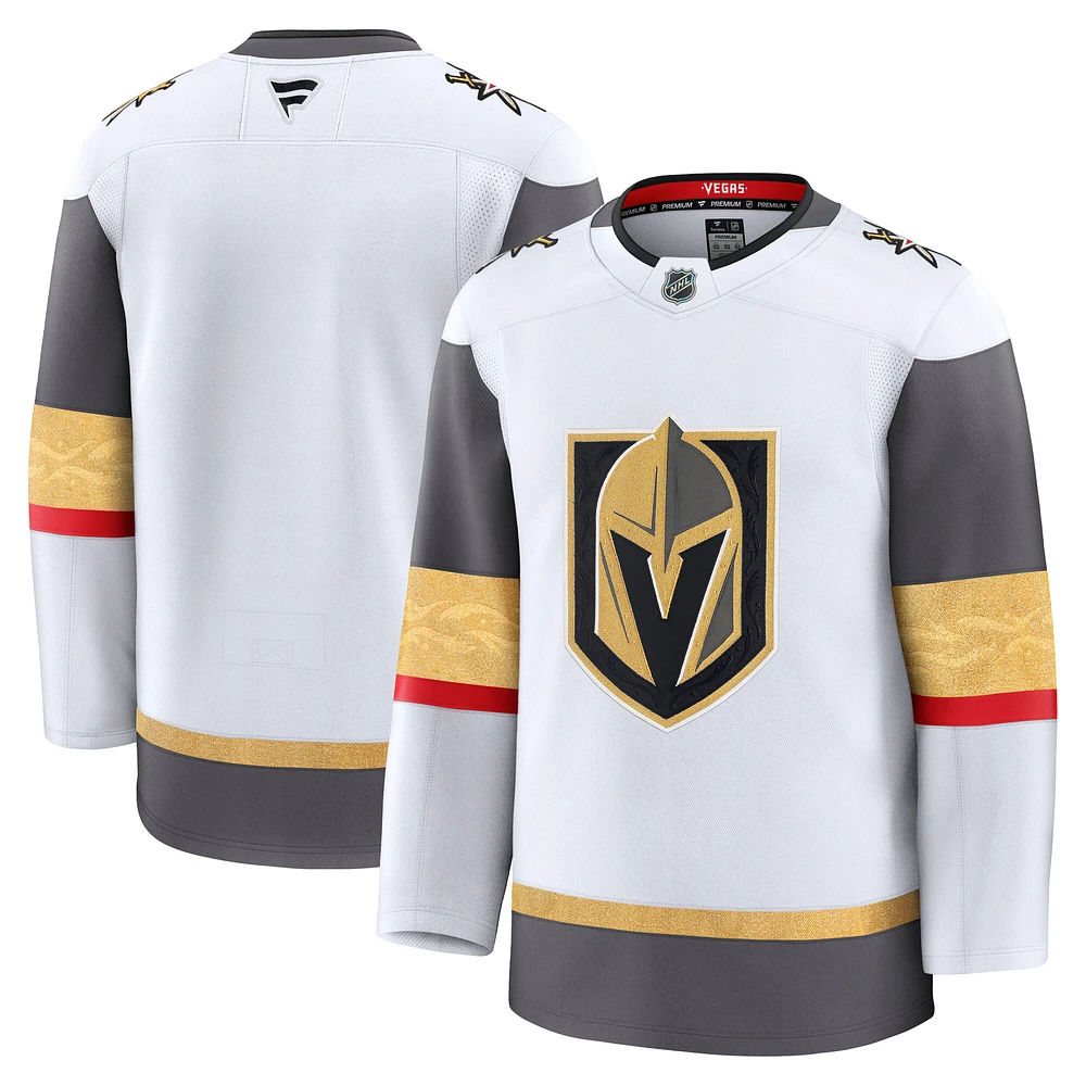 Men's Fanatics White Vegas Golden Knights Away Premium Jersey