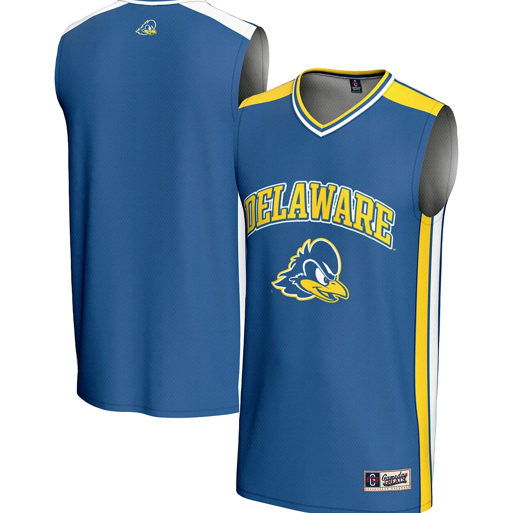 Men's GameDay Greats Royal Delaware Fightin' Blue Hens Spirit Basketball Jersey