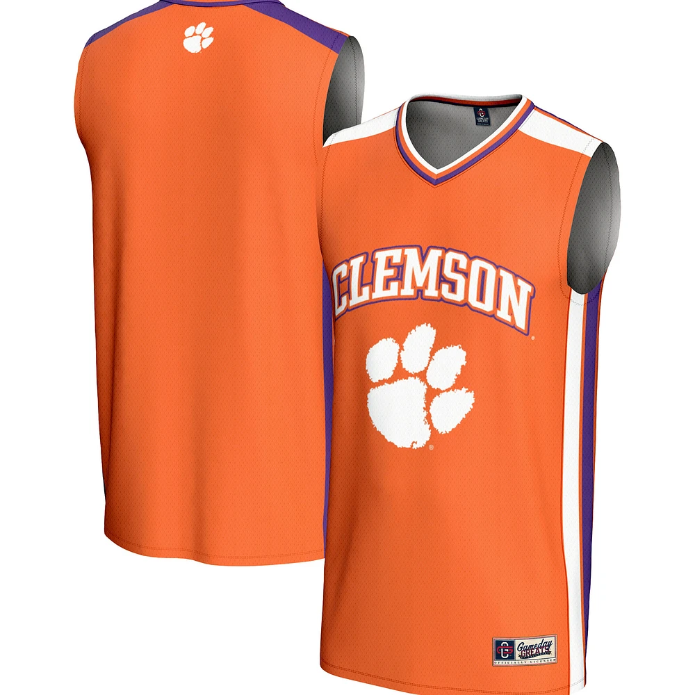 Men's GameDay Greats Orange Clemson Tigers Spirit Basketball Jersey