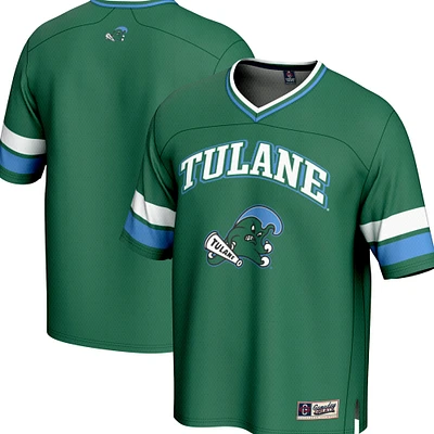 Youth GameDay Greats Green Tulane Wave Spirit Football Jersey