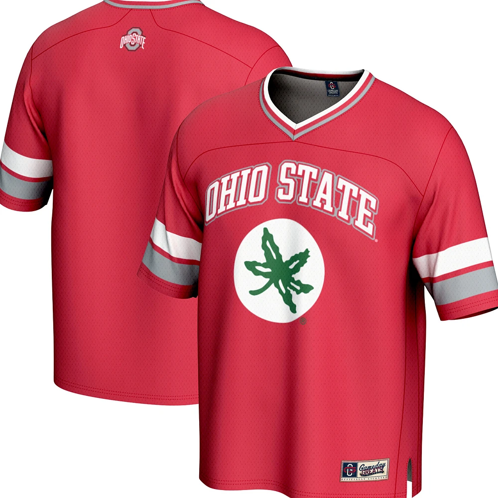 Youth GameDay Greats Scarlet Ohio State Buckeyes Spirit Football Jersey