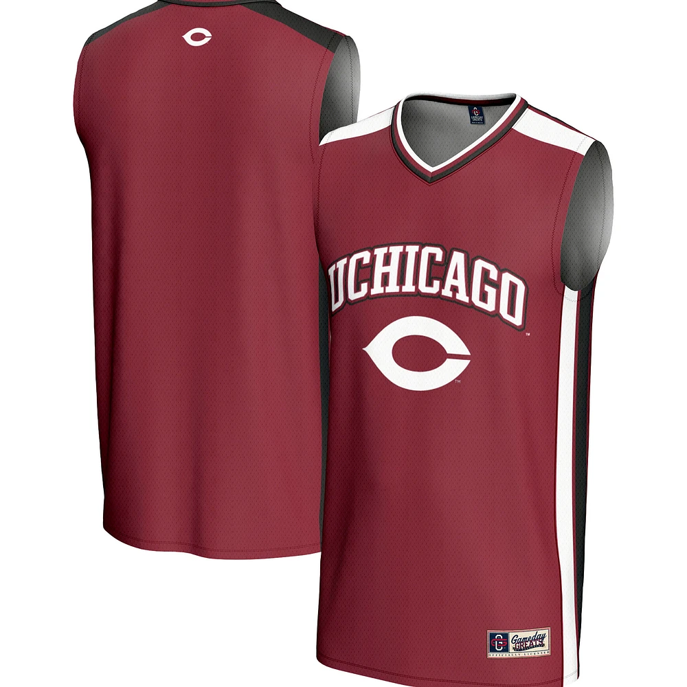 Youth GameDay Greats Maroon UChicago Maroons Spirit Basketball Jersey