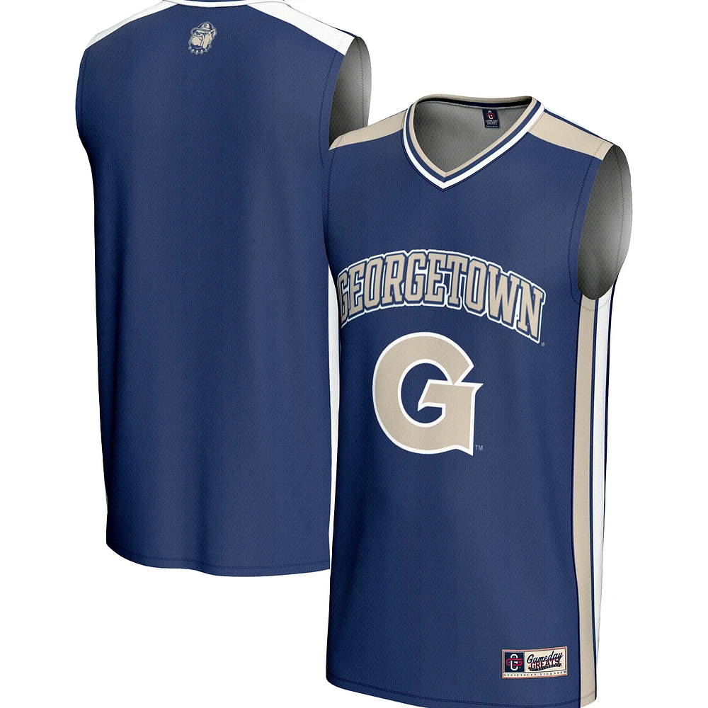 Youth GameDay Greats Navy Georgetown Hoyas Spirit Basketball Jersey