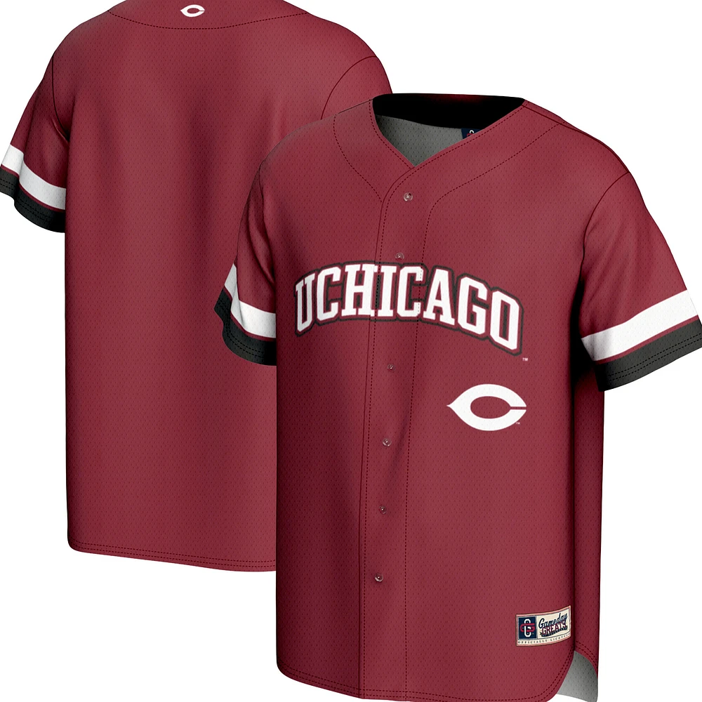 Youth GameDay Greats Maroon UChicago Maroons Spirit Baseball Jersey