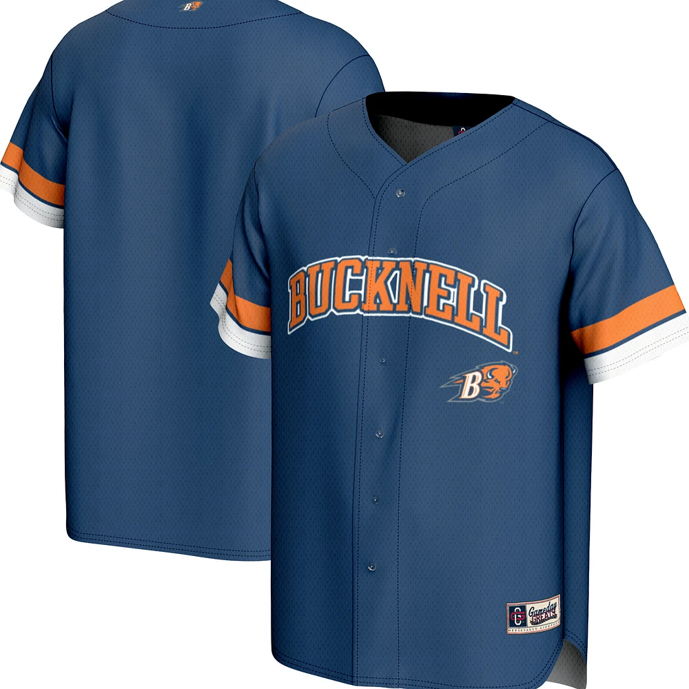 Youth GameDay Greats Blue Bucknell Bison Spirit Baseball Jersey