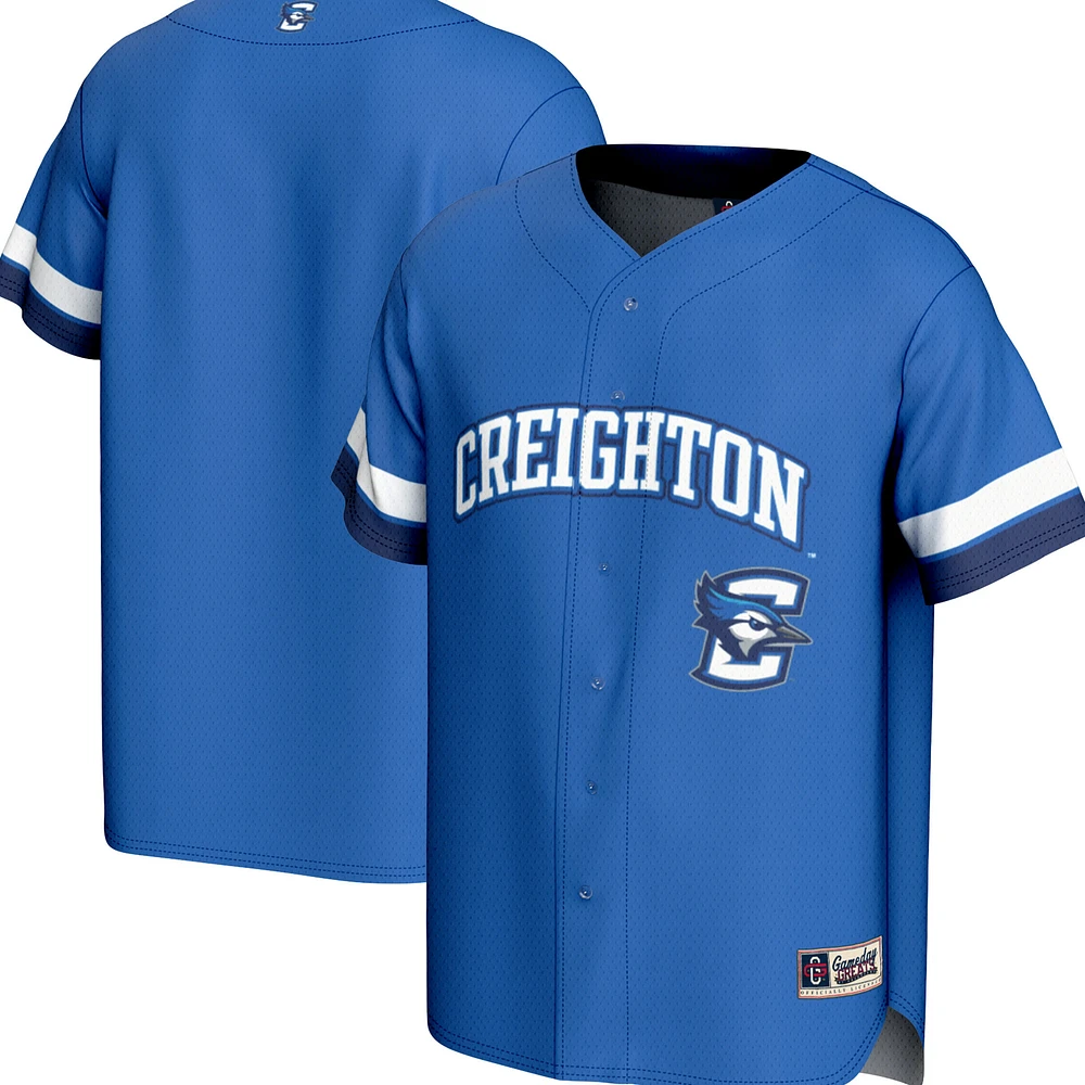 Youth  GameDay Greats Blue Creighton Bluejays Spirit Baseball Jersey
